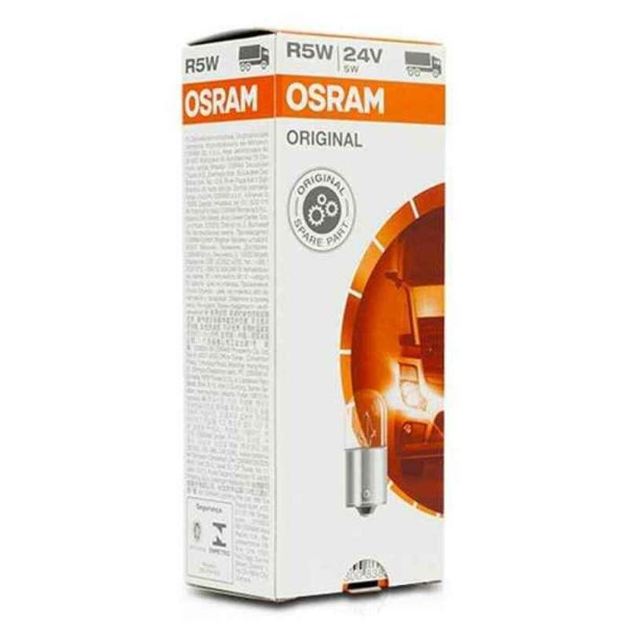 Osram 5627 Bombilla BA15S 24V 5W R5W | 10 Unidades 0 Osram 5627 Bombilla BA15S 24V 5W R5W | 10 Unidades 0