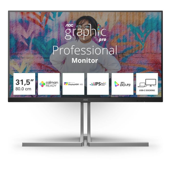 Monitor AOC U32U3CV 4K Ultra HD 32" 60 Hz