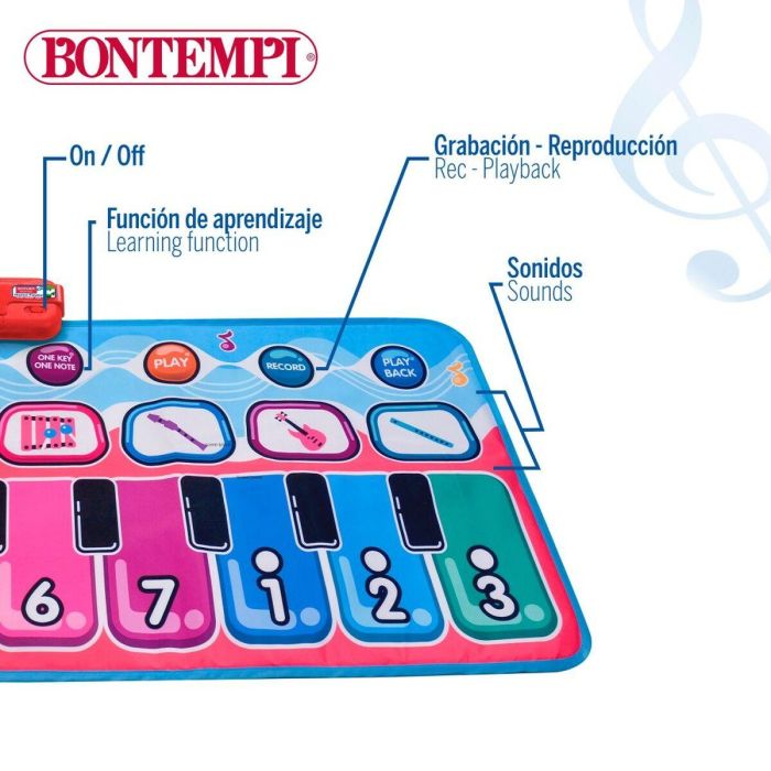 Piano Educativo Aprendizaje Bontempi 3