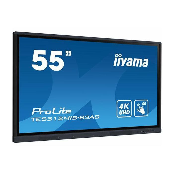 iiyama 55" iiWare10 , Android 11, 8/64GB, 40-Points PureTouch IR with zero bonding, 3840x2160, UHD IPS panel iiyama 55" iiWare10 , Android 11, 8/64GB, 40-Points PureTouch IR with zero bonding, 3840x2160, UHD IPS panel
