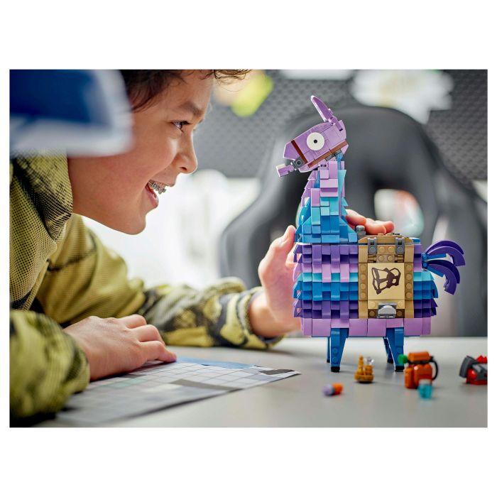 Lego Fortnite 77071 Llama de Suministros Minifigura Inspirada en el Videojuego para Adolescentes