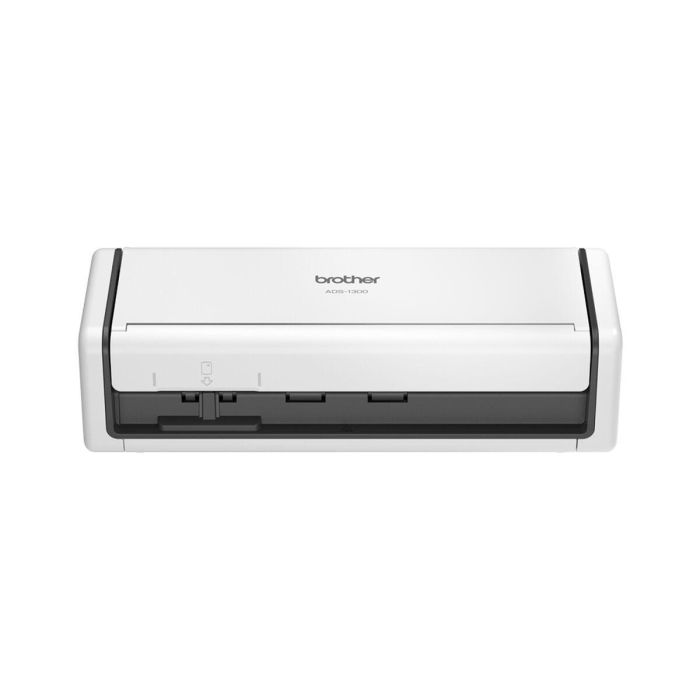 Brother ADS-1300 Escáner de Documentos ADF Dúplex | 1200x1200 ppp | 30 ppm | 20 Hojas | A4 | USB-C | Escanea Tarjetas y Papel Grueso | Blanco 1
