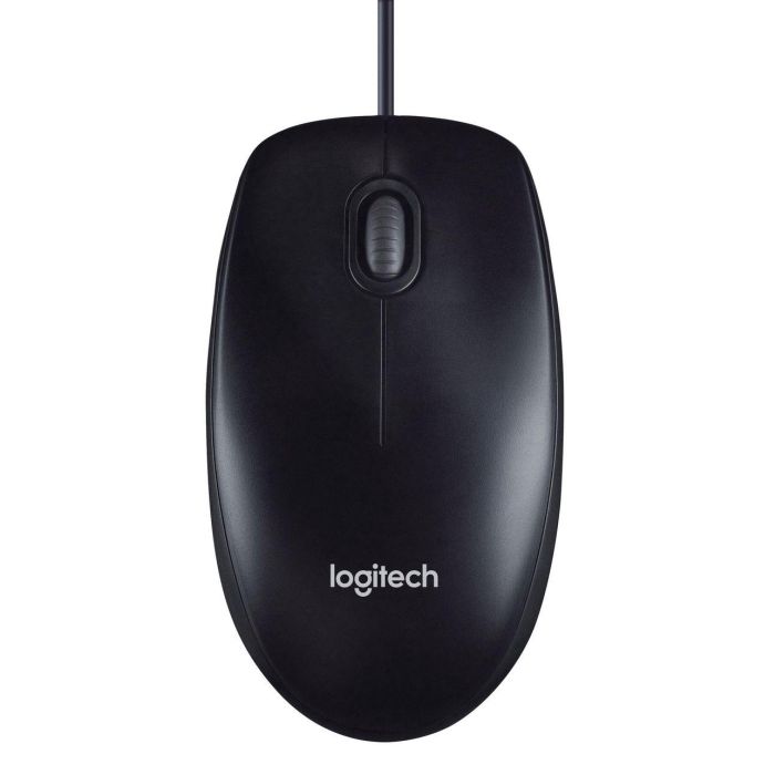 Logitech M90 Ratón Óptico USB con Cable Negro, 1000 dpi, Ergonómico, Control Preciso para Ordenador 4 Logitech M90 Ratón Óptico USB con Cable Negro, 1000 dpi, Ergonómico, Control Preciso para Ordenador 4
