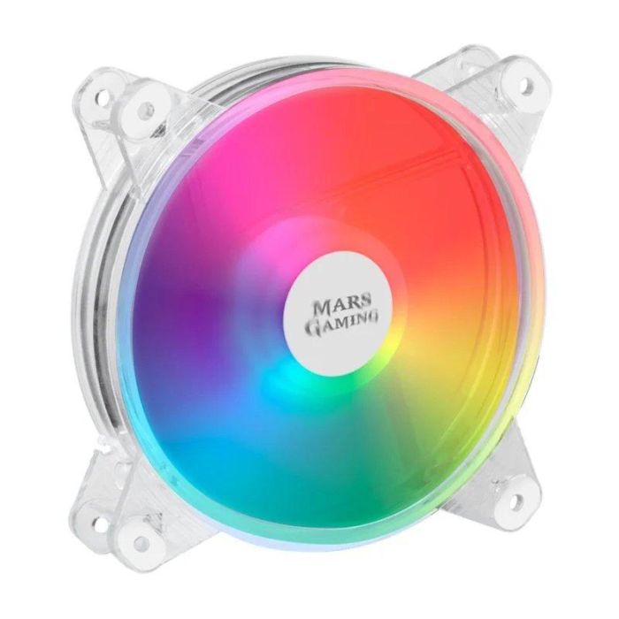 Mars Gaming Ventilador MFD 12cm RGB Chroma Silencioso con Iluminación Dual 1 Mars Gaming Ventilador MFD 12cm RGB Chroma Silencioso con Iluminación Dual 1