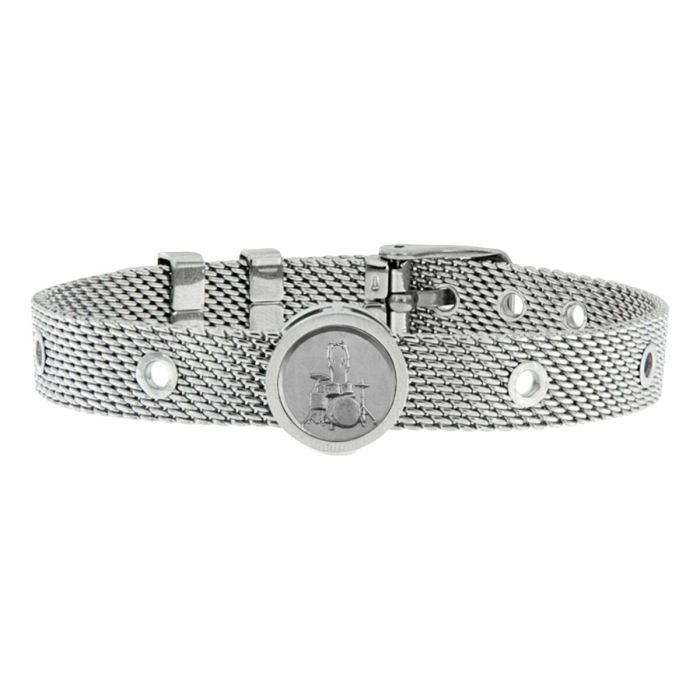 Pulsera Unisex Drummer Talent Jewels TJA-4-01-03-1-235 Plateado 0 Pulsera Unisex Drummer Talent Jewels TJA-4-01-03-1-235 Plateado 0