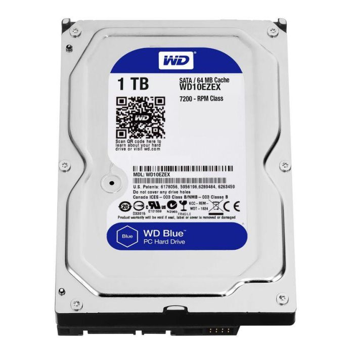 Disco Duro Western Digital WD10EZEX 3,5" 1 TB 0 Disco Duro Western Digital WD10EZEX 3,5" 1 TB 0