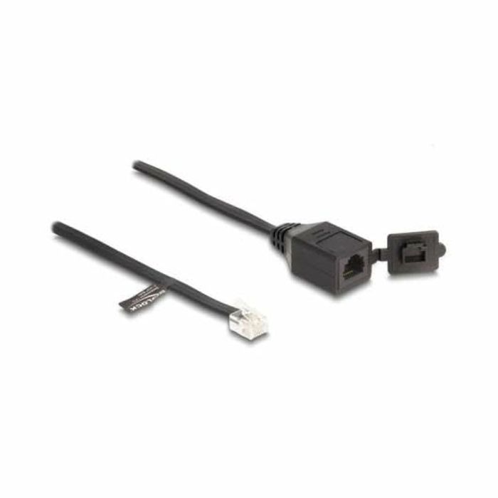 Cable USB DELOCK 88009 Negro 20 cm (1 unidad) 1 Cable USB DELOCK 88009 Negro 20 cm (1 unidad) 1