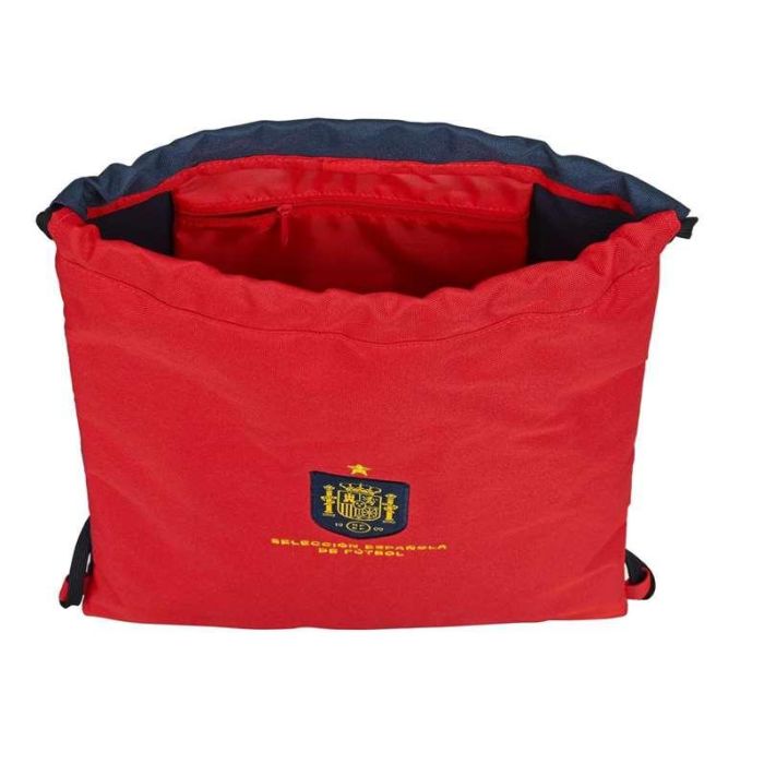 Bolsa Mochila con Cuerdas RFEF Azul Rojo 35 x 40 x 1 cm 7