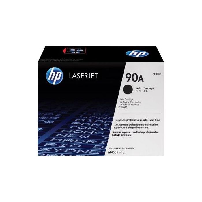 HP Laserjet M4555mfp Toner Negro 90A