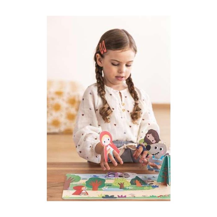 Puzzle XXL caperucita roja. combina dos conceptos en uno, puzzle para construir y cuento para leer. 5 Puzzle XXL caperucita roja. combina dos conceptos en uno, puzzle para construir y cuento para leer. 5