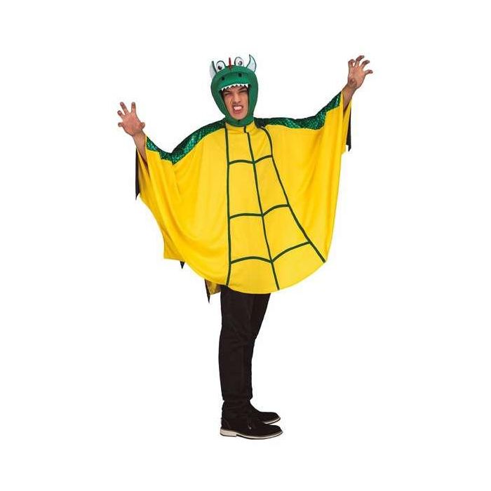 Disfraz dragon talla ml (poncho y gorro) 2 Disfraz dragon talla ml (poncho y gorro) 2