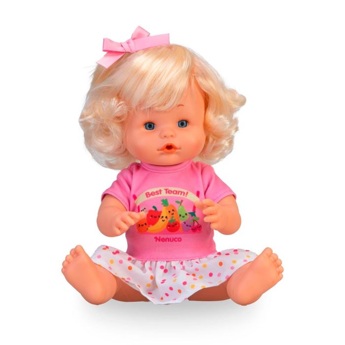 Famosa Nenuco Mi Primera Papilla Muñeco 35 cm. El Muñeco Nenuco que Come su Primera Papilla, Incluye Muchos Accesorios. Edad 3-6 Años. 2