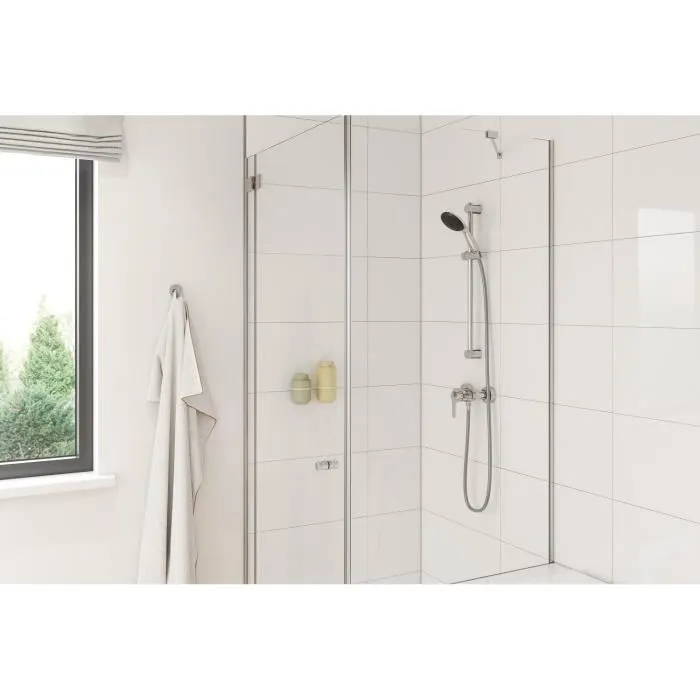 Grohe Vitalio Start 110 Ducha 27942001 Rociador 1 Chorro Flexo 1,75m Barra 60cm Cromo Ahorro de Agua 1
