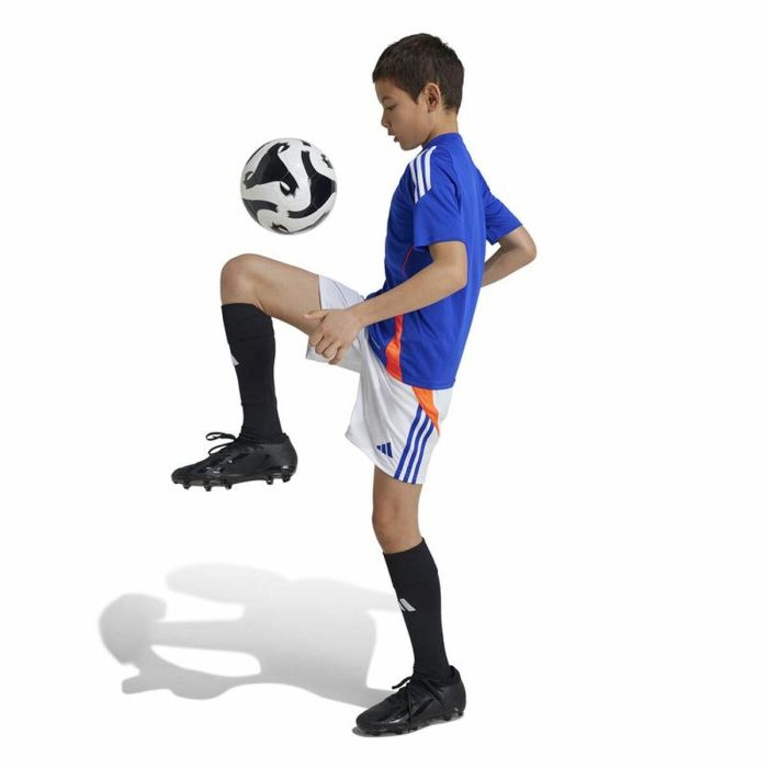 Pantalón Corto Deportivo Adidas Tiro24 Blanco 5