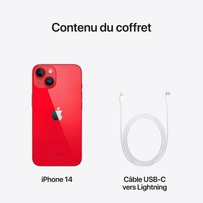Apple iPhone 14 512GB (producto) rojo 5 Apple iPhone 14 512GB (producto) rojo 5