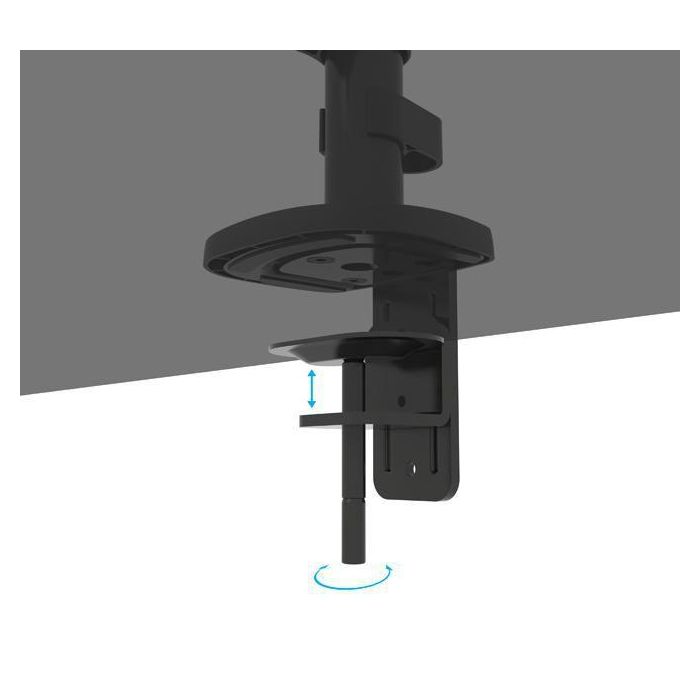 B-Tech Flex Duo Full Motion Twin Screen Desk Mount 5 B-Tech Flex Duo Full Motion Twin Screen Desk Mount 5