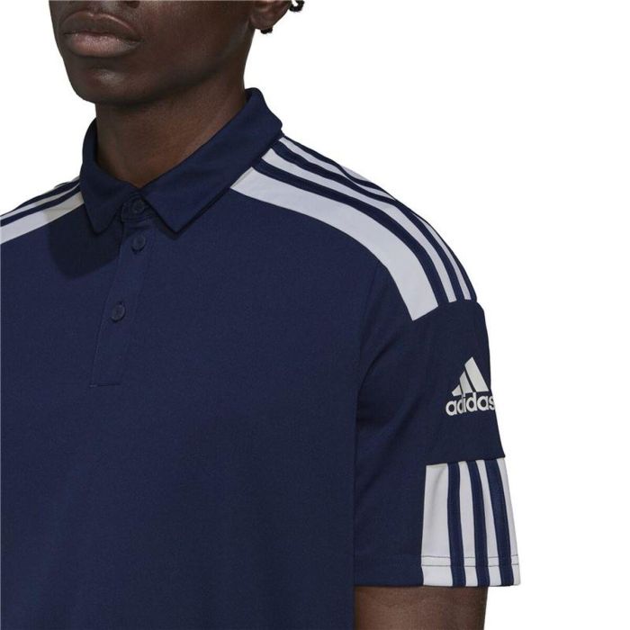 Polo de Manga Corta Hombre Adidas Sq21 Azul oscuro Fútbol 2 Polo de Manga Corta Hombre Adidas Sq21 Azul oscuro Fútbol 2