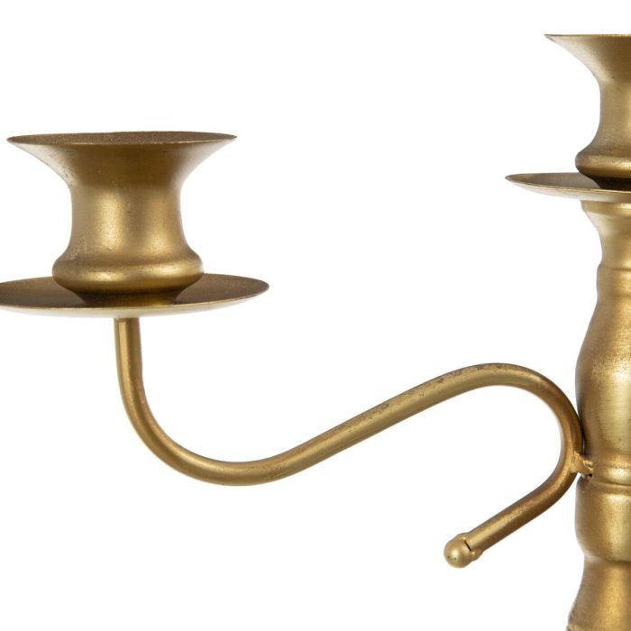 Candelabro 42 x 12 x 42 cm Dorado Metal 2