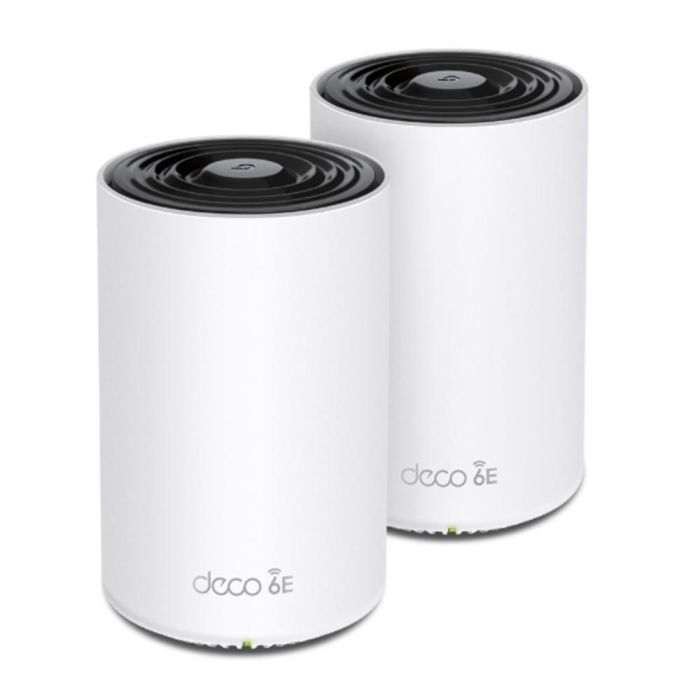 Router TP-Link DECO XE75(2-PACK) Blanco Wi-Fi RJ45 Ethernet LAN Router TP-Link DECO XE75(2-PACK) Blanco Wi-Fi RJ45 Ethernet LAN
