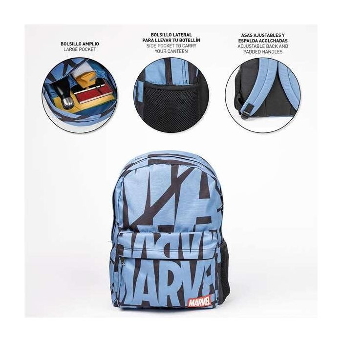 Mochila casual marvel 3.2 x 4.0 x 42.0 cm 4