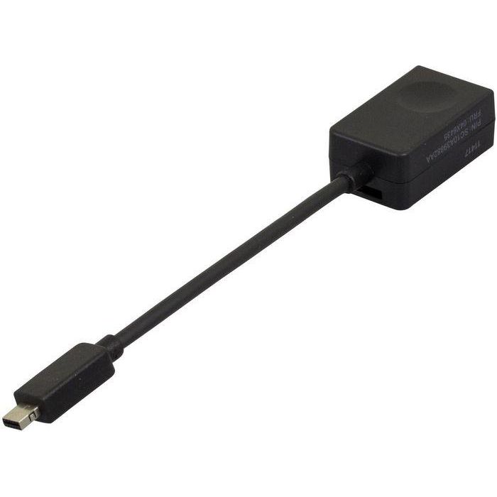 Lenovo ThinkPad Ethernet Expansion Cable RJ-45 de 18 cm para ThinkPad X1 Carbon, Conectividad de Red, PXE, vPro, Plug & Play