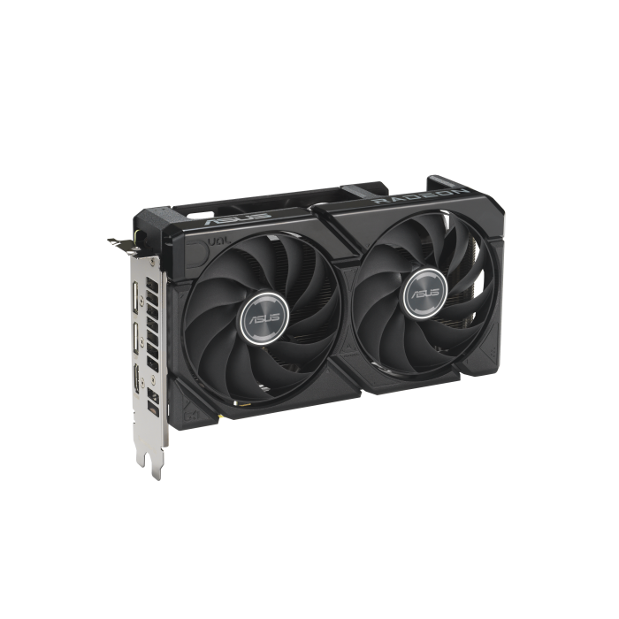 Asus DUAL-RX9060XT-16G Tarjeta Gráfica Radeon RX 9060 XT 16 GB GDDR6 PCI Express 5.0 con 2 Ventiladores Negro 1