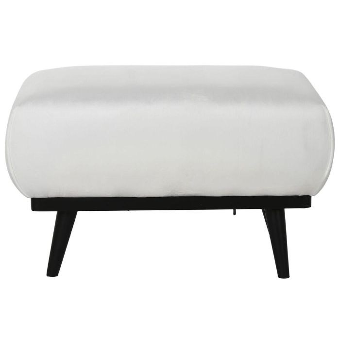 DKD Home Decor Descalzadora Asiento Banco Blanco y Negro de Poliéster Desmontable, 70x50x42 cm, con Altura de Asiento 42 cm 3 DKD Home Decor Descalzadora Asiento Banco Blanco y Negro de Poliéster Desmontable, 70x50x42 cm, con Altura de Asiento 42 cm 3