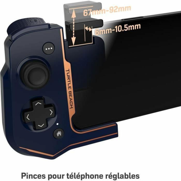 Turtle Beach Mando de juego inalámbrico Atom Azul Cobalto para móviles iOS 4 Turtle Beach Mando de juego inalámbrico Atom Azul Cobalto para móviles iOS 4