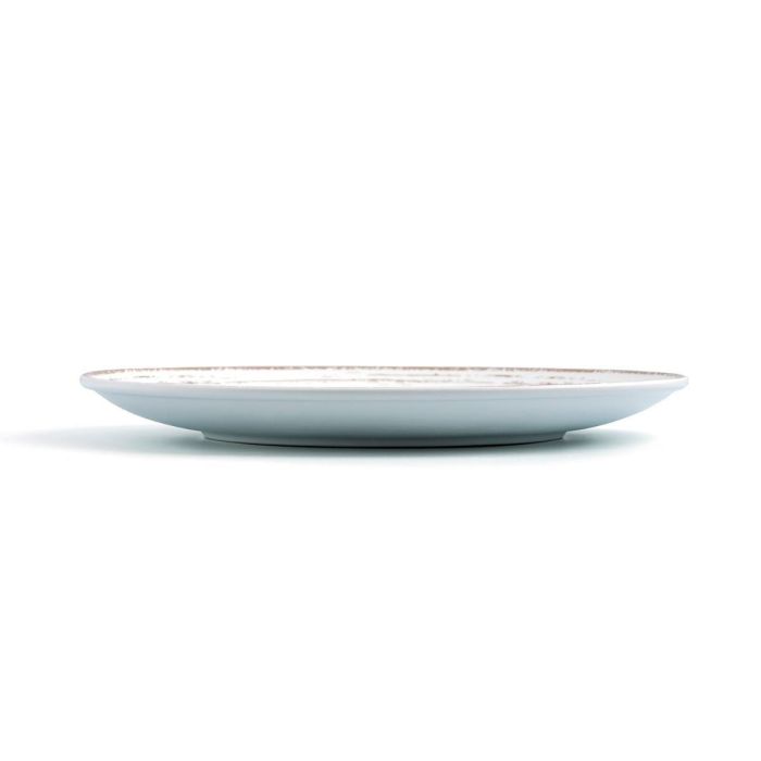 Ariane Plato Llano Porcelana Tornado White 27 cm - Set de 6 Unidades, Reforzado Profesional, Apilable, Apto Lavavajillas y Microondas 1 Ariane Plato Llano Porcelana Tornado White 27 cm - Set de 6 Unidades, Reforzado Profesional, Apilable, Apto Lavavajillas y Microondas 1