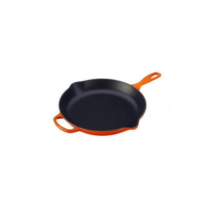 Le Creuset Sartén para Asar y Servir de Hierro Fundido Rojo Horno 23 cm