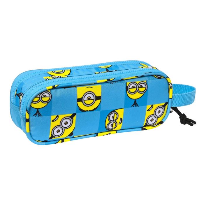 Portatodo Doble Minions Minionstatic Azul (21 x 8 x 6 cm) 1