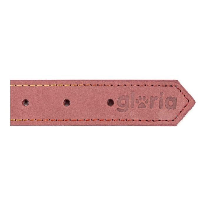 Gloria Collar Oasis 65 cm X 30 mm Rosa Piel Nobuck Doble Capa Costura Reforzada Gloria Collar Oasis 65 cm X 30 mm Rosa Piel Nobuck Doble Capa Costura Reforzada