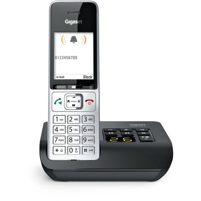 Gigaset COMFORT 500A Teléfono DECT/analógico con Contestador Automático, Pantalla a Color TFT 2.2", Manos Libres, Agenda 200 Contactos, Plata/Negro 11 Gigaset COMFORT 500A Teléfono DECT/analógico con Contestador Automático, Pantalla a Color TFT 2.2", Manos Libres, Agenda 200 Contactos, Plata/Negro 11
