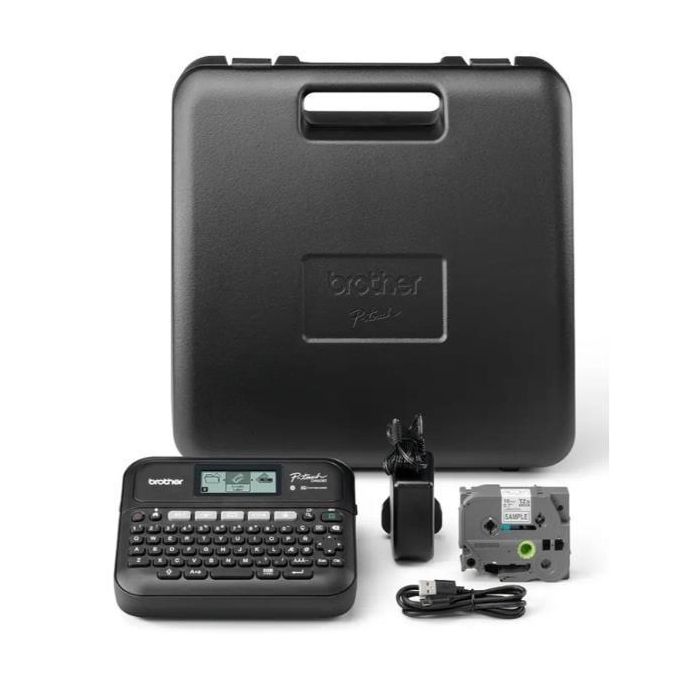Brother Rotuladora Electrónica P-Touch PTD460BTVP con Bluetooth, Conexión a PC y Maletín Brother Rotuladora Electrónica P-Touch PTD460BTVP con Bluetooth, Conexión a PC y Maletín