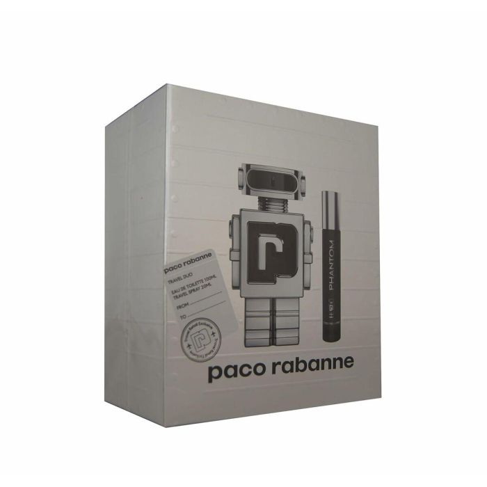 Set de Perfume Hombre Paco Rabanne EDT Phantom 2 Piezas