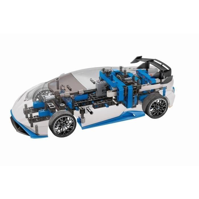 CLEMENTONI - Lamborghini Huracan STO para construir - Ruedas orientables - Manual ilustrado y aplicación para visualización 3D - Fabri 3 CLEMENTONI - Lamborghini Huracan STO para construir - Ruedas orientables - Manual ilustrado y aplicación para visualización 3D - Fabri 3