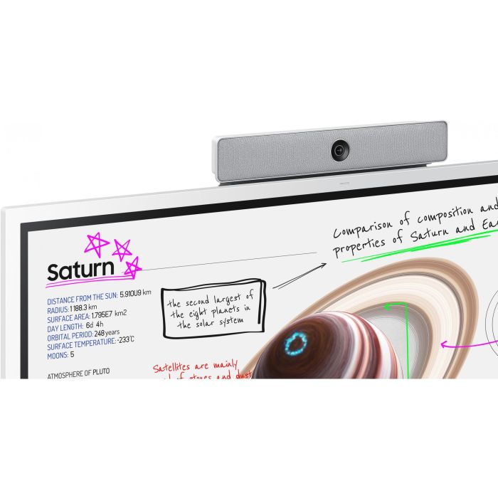 Samsung WM65B Flip Pro 65'' 4K UHD MultiTouch LCD con HDMI/DisplayPort/USB-C, Altavoces, Color Blanco/Gris 7 Samsung WM65B Flip Pro 65'' 4K UHD MultiTouch LCD con HDMI/DisplayPort/USB-C, Altavoces, Color Blanco/Gris 7