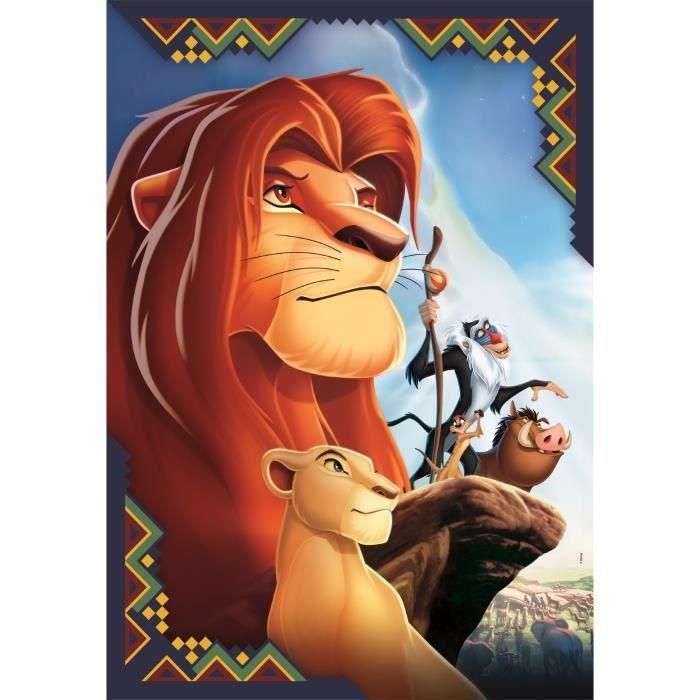 CLEMENTONI - 104 piezas - El Rey León 1 CLEMENTONI - 104 piezas - El Rey León 1