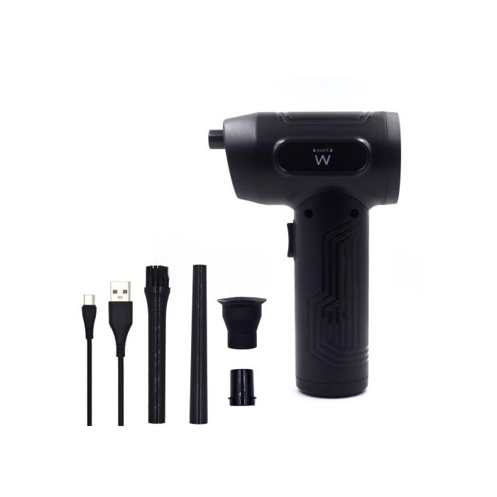 EWENT EW5607 Soplador de Aire Limpiador Eléctrico Inalámbrico para PC, Teclado | Inflador y Vacío de Bolsas 7500mAh 2 EWENT EW5607 Soplador de Aire Limpiador Eléctrico Inalámbrico para PC, Teclado | Inflador y Vacío de Bolsas 7500mAh 2
