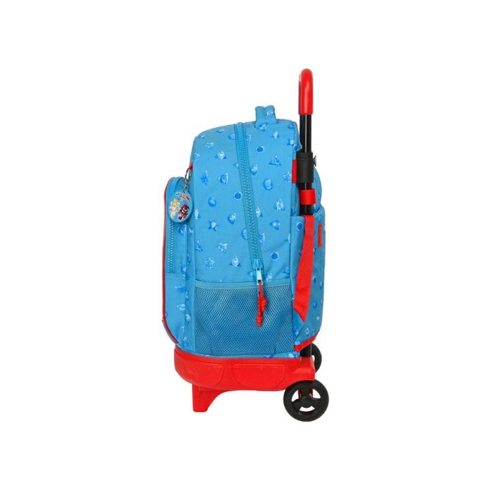 Mochila Escolar con Ruedas SuperThings Rescue force 33 x 45 x 22 cm Azul 2