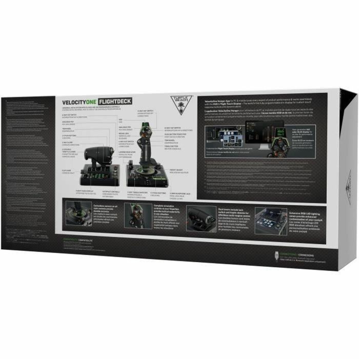 Turtle Beach TUR0731855007240 VelocityOne™ Flightdeck Sistema de simulación premium HOTAS para PC Windows 10 y 11 4
