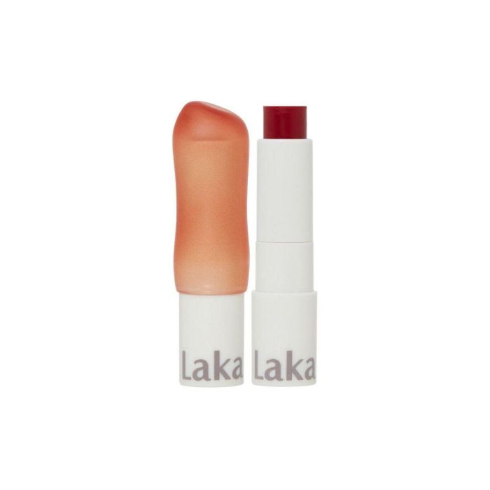 Laka SOUL VEGAN Bálsamo Labial Hidratante Rosabeige Coreano con Brillo Sutil. Fórmula Vegana para Labios Secos y Agrietados, 3,9 g 1