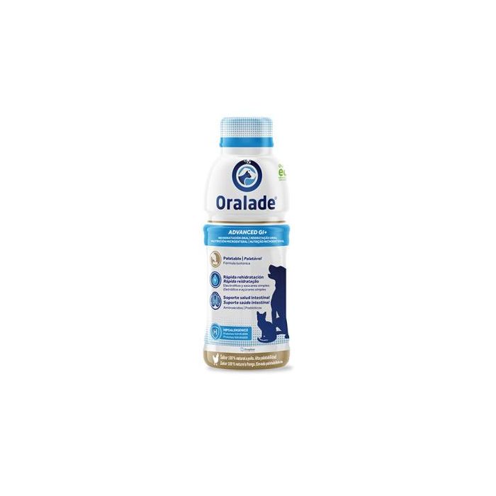 Oralade Advanced Gi+ para Perros y Gatos - 6 Botellas de 500 mL - Soporte Nutricional e Hidratación Oralade Advanced Gi+ para Perros y Gatos - 6 Botellas de 500 mL - Soporte Nutricional e Hidratación