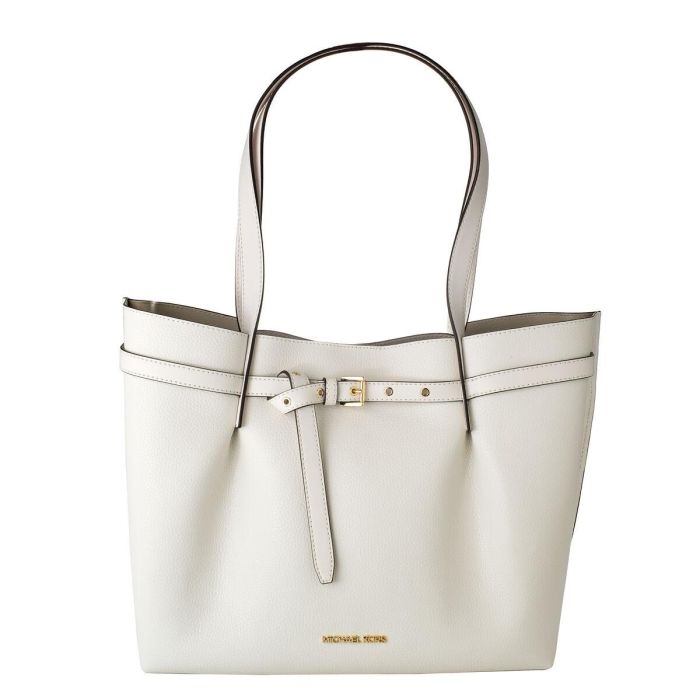 Bolso Mujer Michael Kors 35H0GU5T9T-OPTIC-WHITE Blanco 34 x 28 x 15 cm 0 Bolso Mujer Michael Kors 35H0GU5T9T-OPTIC-WHITE Blanco 34 x 28 x 15 cm 0