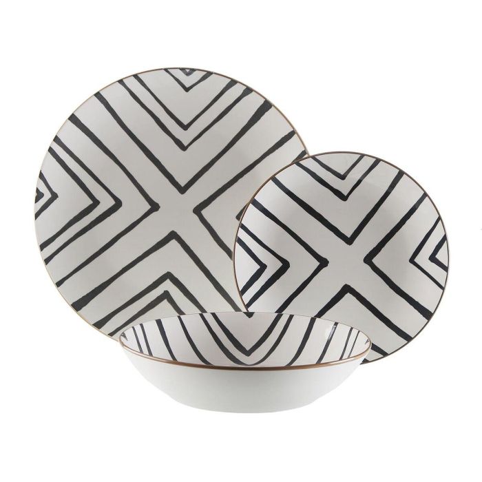 Vajilla Versa Gris Porcelana 18 Piezas Vajilla Versa Gris Porcelana 18 Piezas