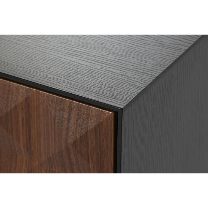 Mueble Tv Moderno DKD Home Decor Negro Marron 40 x 45.5 x 161.2 cm 5