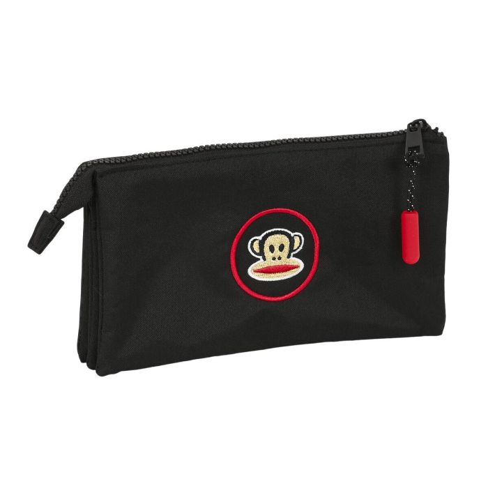 Portatodo Triple Paul Frank Campers Negro (22 x 12 x 3 cm) 0 Portatodo Triple Paul Frank Campers Negro (22 x 12 x 3 cm) 0