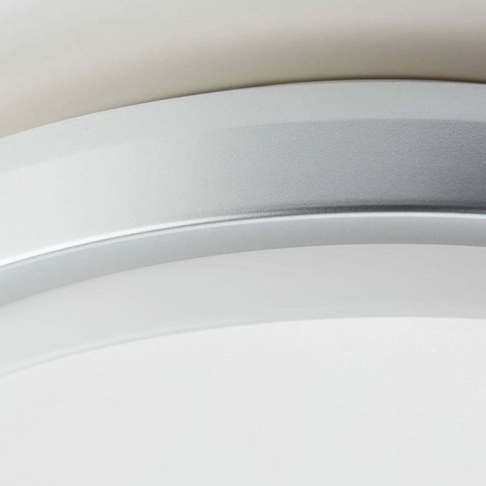 Brilliant BRI4004353356445 Luz de Techo Exterior Devora LED Integrado Color Plateado 1