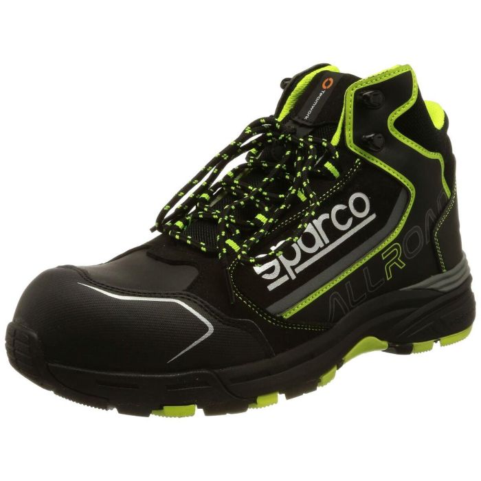 Sparco S0752942NRGF Zapato Seguridad Allroad-H Motegi S3, Nylon Repelente Agua, Puntera Composite, Negro-Amarillo, Talla 42 3 Sparco S0752942NRGF Zapato Seguridad Allroad-H Motegi S3, Nylon Repelente Agua, Puntera Composite, Negro-Amarillo, Talla 42 3