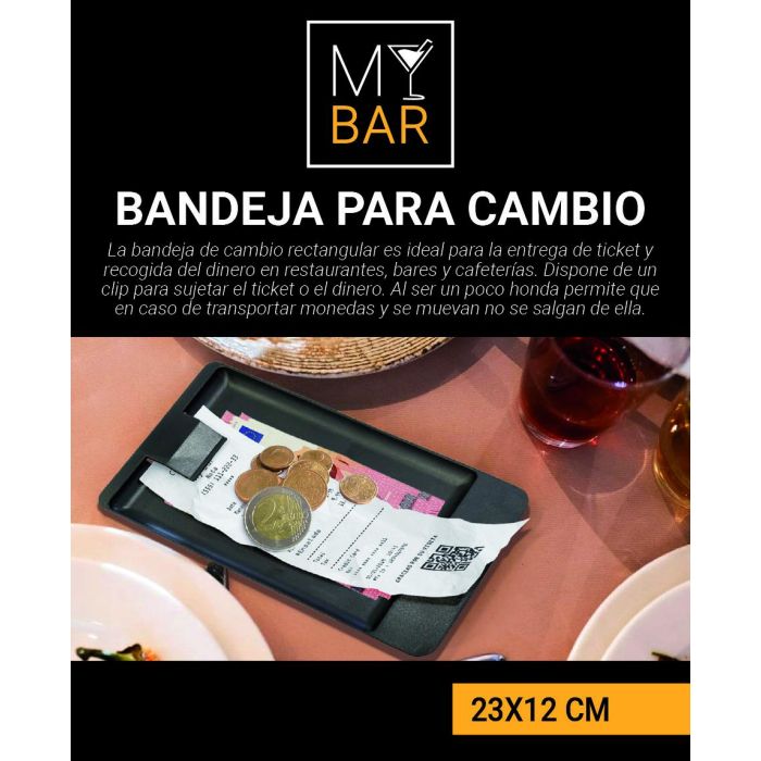 Bandeja Cambio Pinza Rectangular Bar My Bar (24 Unidades) 3 Bandeja Cambio Pinza Rectangular Bar My Bar (24 Unidades) 3